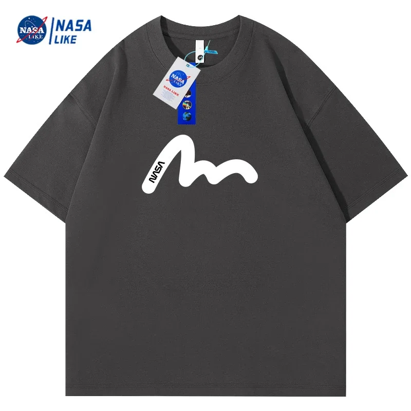 240G Heavyweight Short-sleeve Crewneck White Cotton T-shirt (Unisex, Customizable)