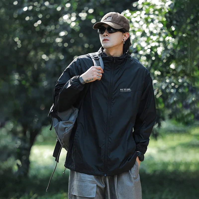 Mountain Style Hooded Summer Work Jacket (Unisex)