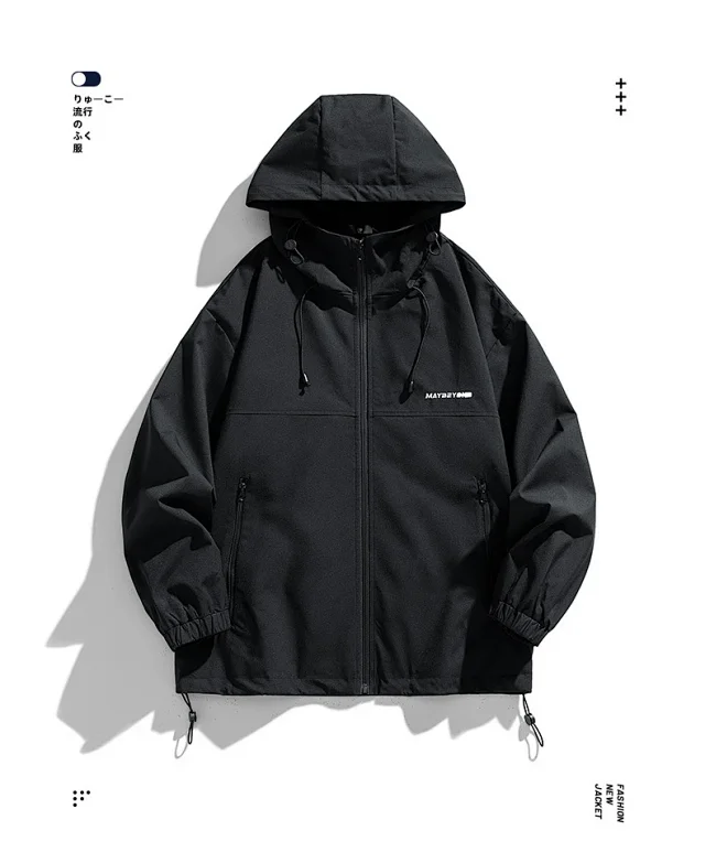 Men's Spring/Fall Windproof Red    Outdoor Functional Couple Jacket Detail