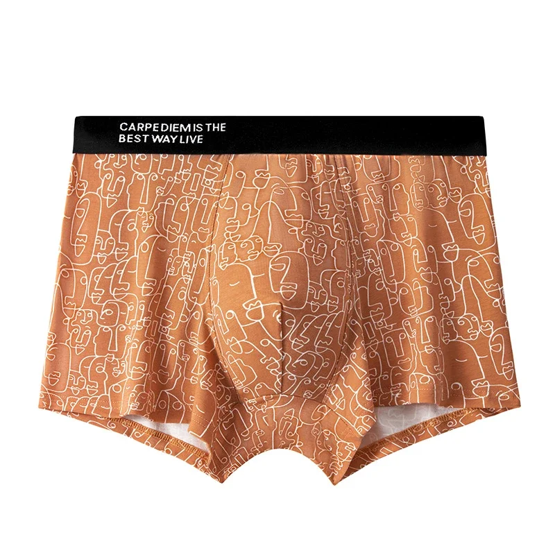 Men's Summer Breathable Cotton Boxer Briefs