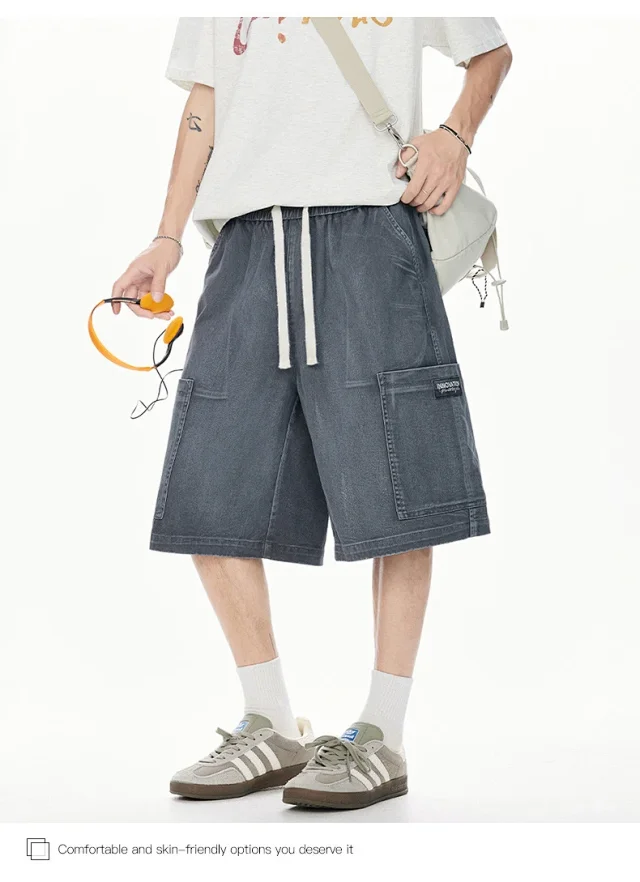 Shorts Boy Retro Summer Mid-lengths Detail
