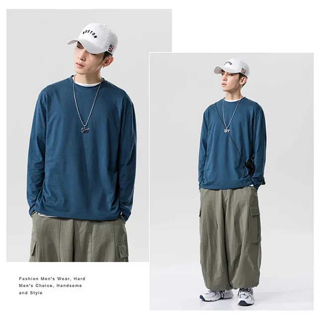 Men's Long-sleeve T-shirts (Couple Style) Detail