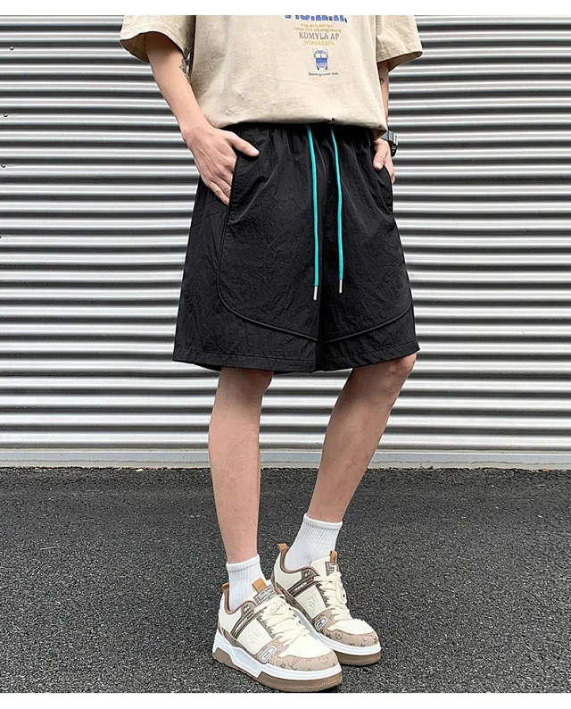 Men's Summer Ice Silk Outdoor Shorts Detail