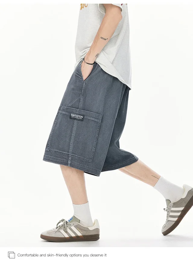 Shorts Boy Retro Summer Mid-lengths Detail