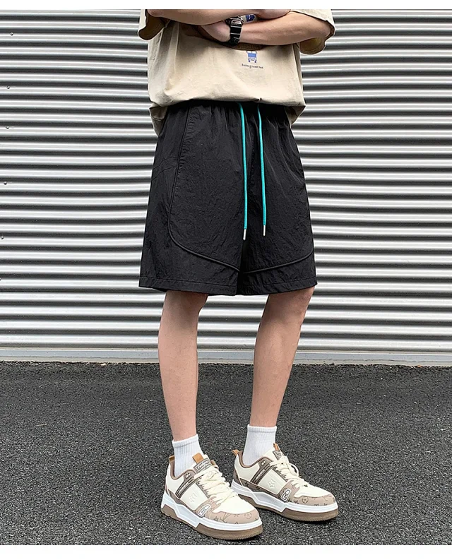Men's Summer Ice Silk Outdoor Shorts Detail
