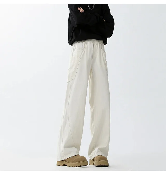 Men's 2025 Autumn Straight Jeans Detail