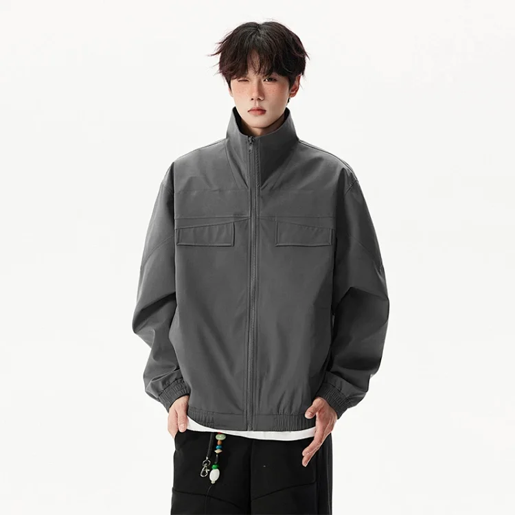 Men's Retro Work Jacket - Street Style
