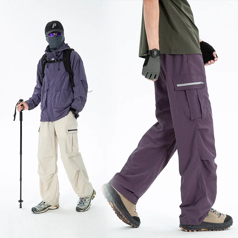2025 Summer Waterproof Parachute Pants