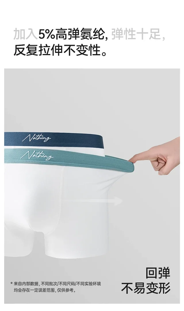 Teen Boys' Cotton A-Class: White, Antibacterial Detail