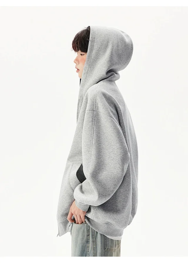 American New Color - Blocked Hoodie Detail
