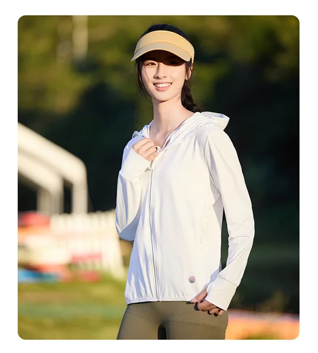 Men's Summer Ice Silk Sun Protective Jacket Detail