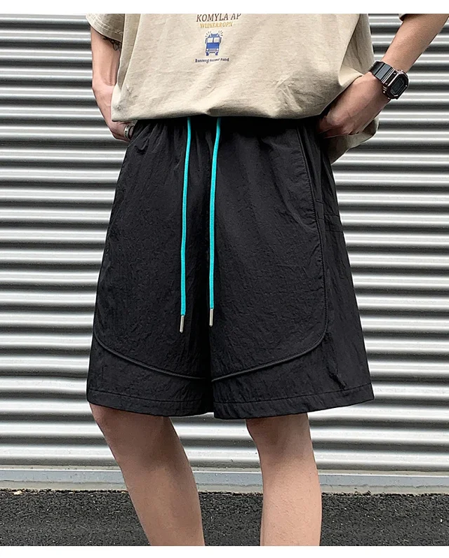 Men's Summer Ice Silk Outdoor Shorts Detail