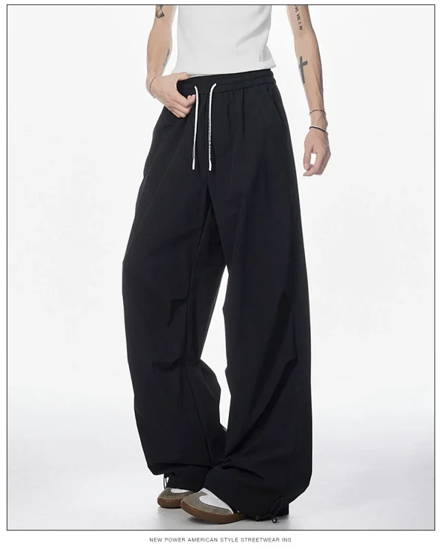 Summer Thin Parachute Pants Detail