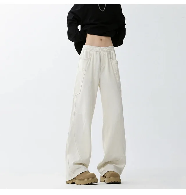 Men's 2025 Autumn Straight Jeans Detail