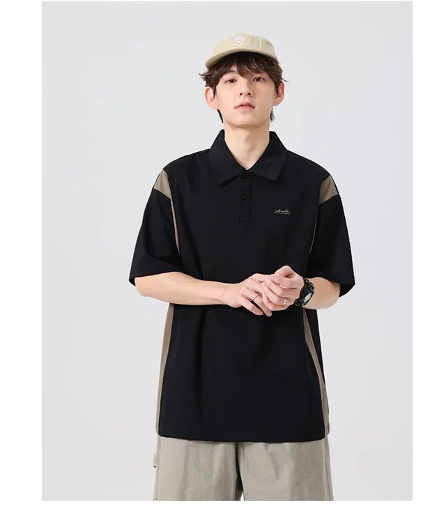 Men's 2025 Summer Polo Shirt Detail