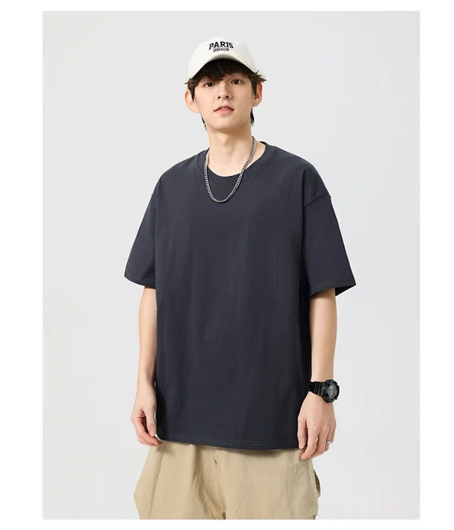 260g Cool & Antibacterial Men's T - Shirt 2025 Detail