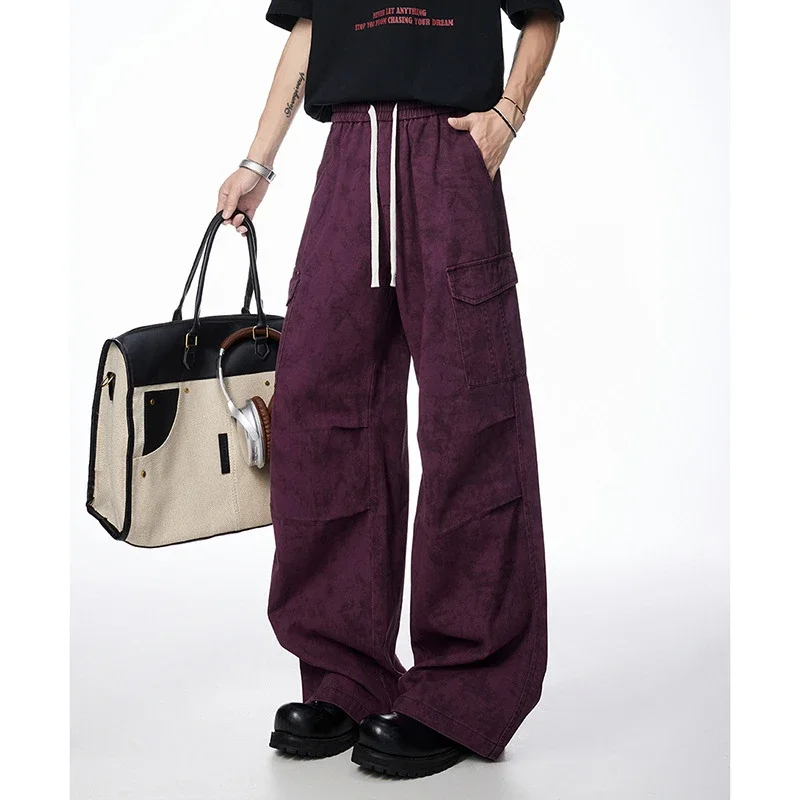 Men's Retro Parachute Work Pants