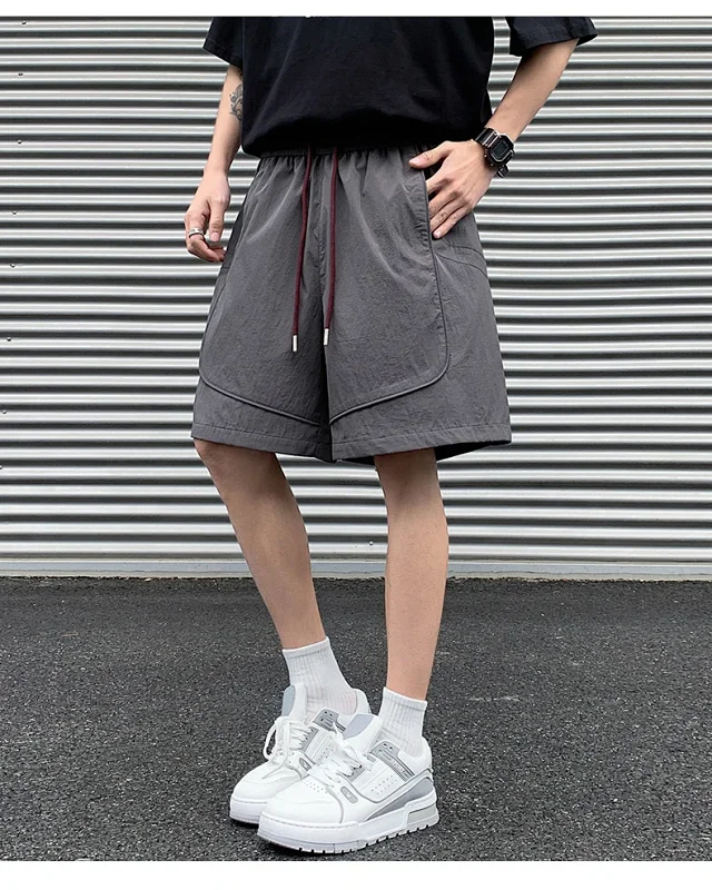 Men's Summer Ice Silk Outdoor Shorts Detail