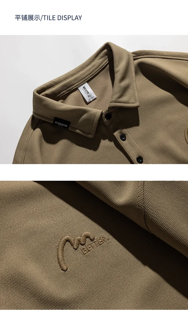 Men's Polo T-shirt Detail