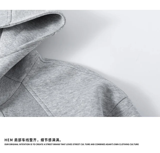 Men's Heavyweight Air Layer Hoodie Detail