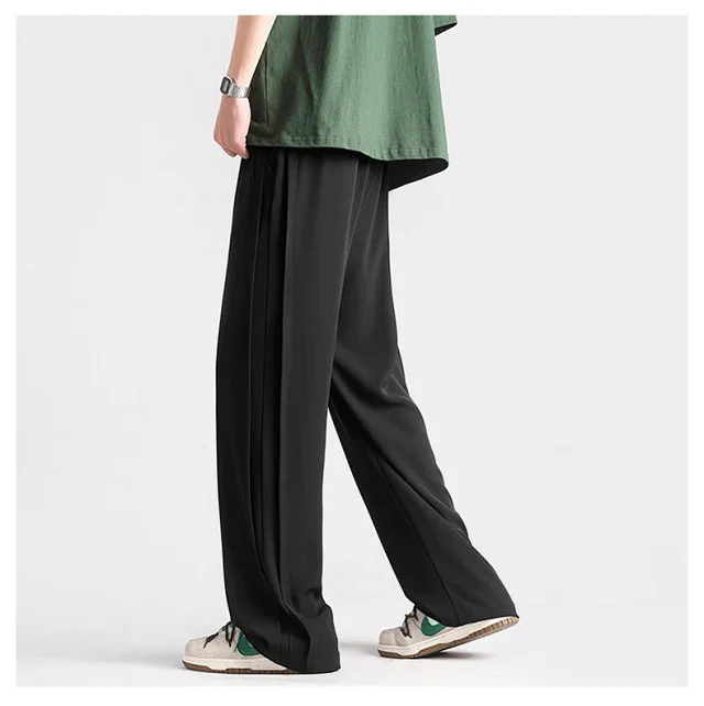 NASA Men's Summer Ice Silk Trousers Detail