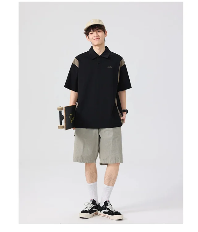 Men's 2025 Summer Polo Shirt Detail