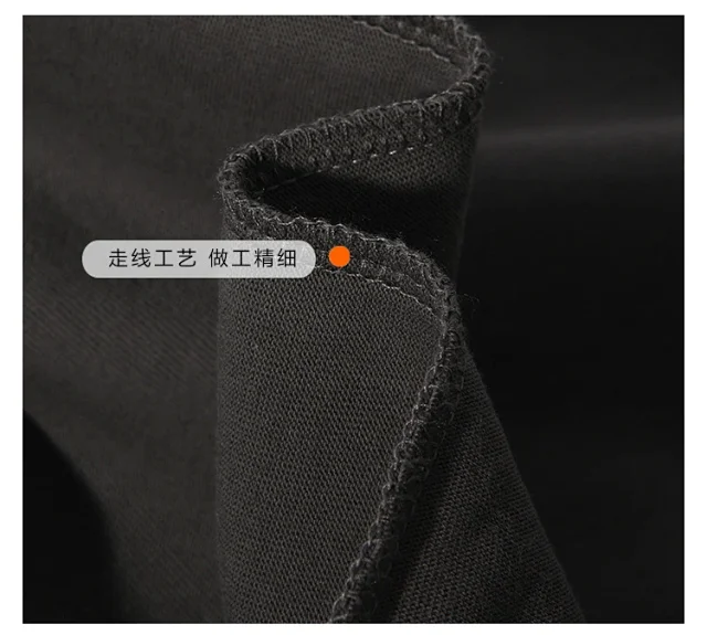 300g Heavy Cotton T-shirt Detail