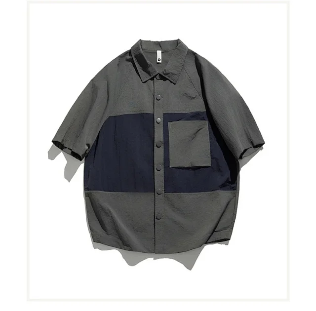 2025 Summer Men's Thin Shirt Detail