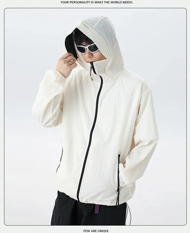 2025 Summer New UV-protective Skin Jackets for Outdoor Cycling Detail
