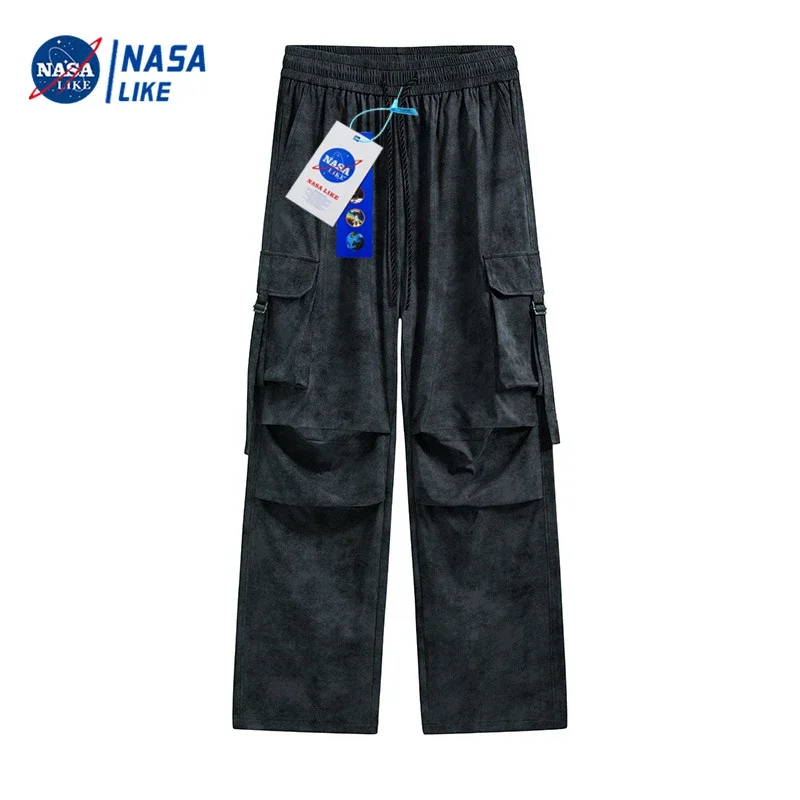 Premium Men's Tie - Dye Wide - Leg Cargo Pants