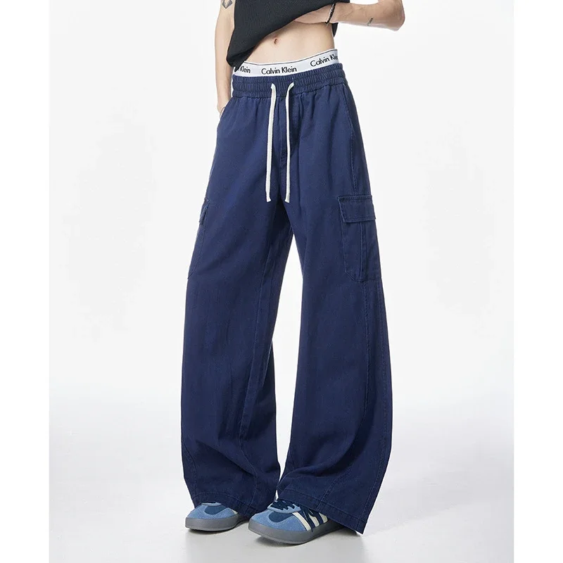 Unisex Vintage Cotton Cargo Pants