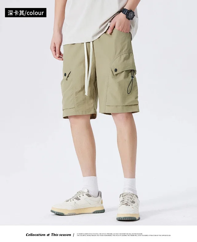 2025 Men's Cargo Shorts: Light, Comfy & Airy Detail