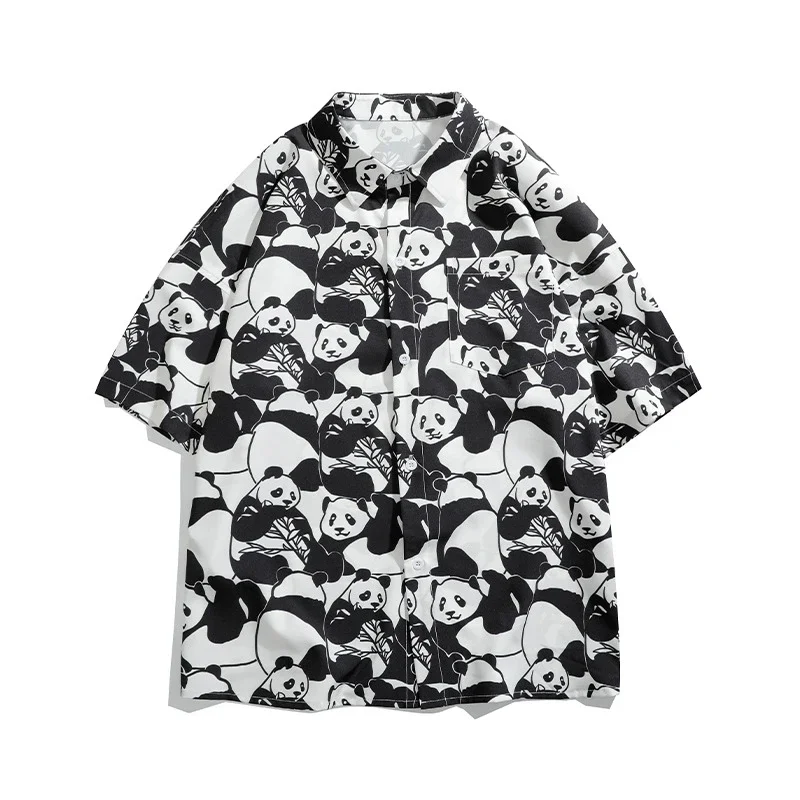 Trendy Floral Shirt (Unisex, Summer, Loose, Ice Silk, Couple, Unique Design)
