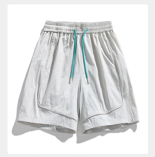 NASA Retro Summer Men's Ice Silk Shorts Detail