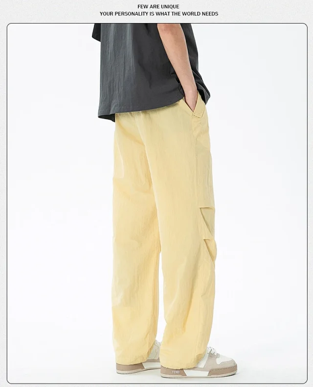 2025 Mens Parachute Pants: Waterproof, Lightweight & Stylish Detail