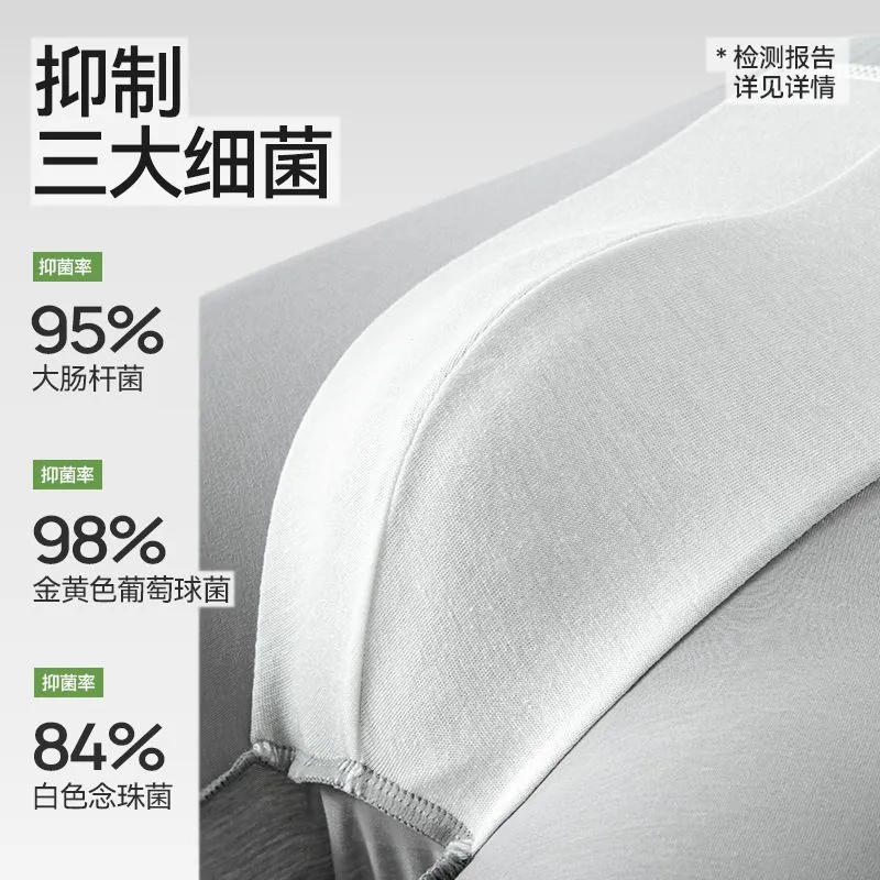100s Cotton Men's Boxer Briefs