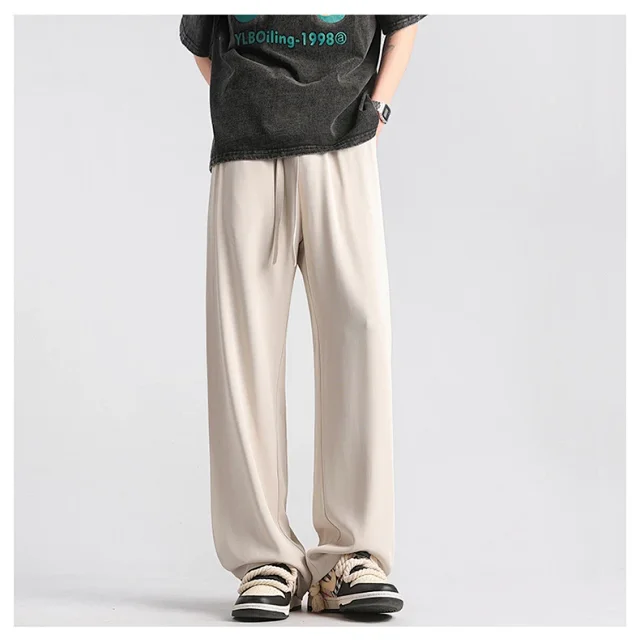 NASA Men's Summer Ice Silk Trousers Detail