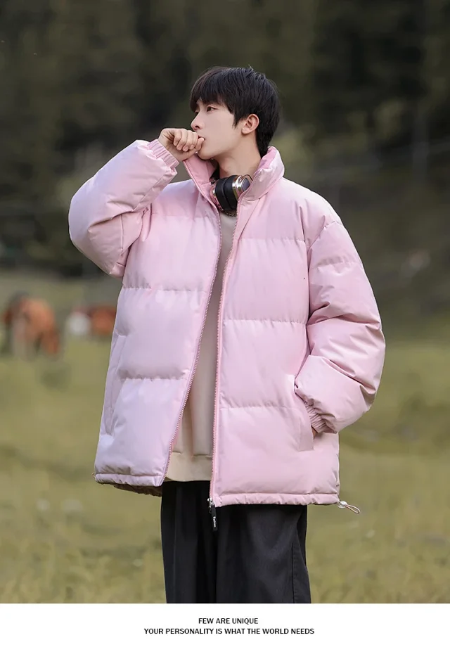 Autumn/Winter New Thick Warm Hong Kong-style Bread Jacket Detail