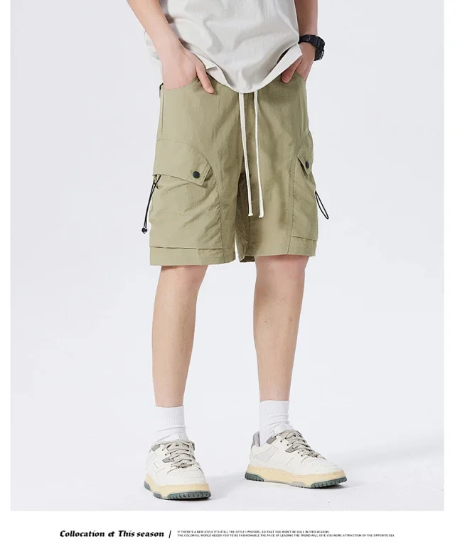 2025 Men's Cargo Shorts: Light, Comfy & Airy Detail