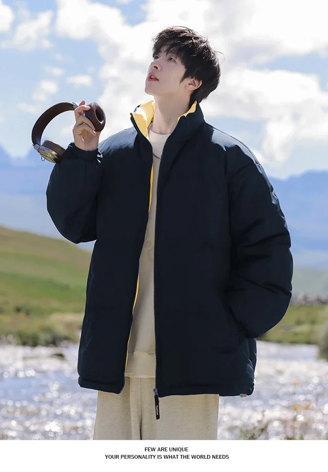 Autumn/Winter New Thick Warm Hong Kong-style Bread Jacket Detail