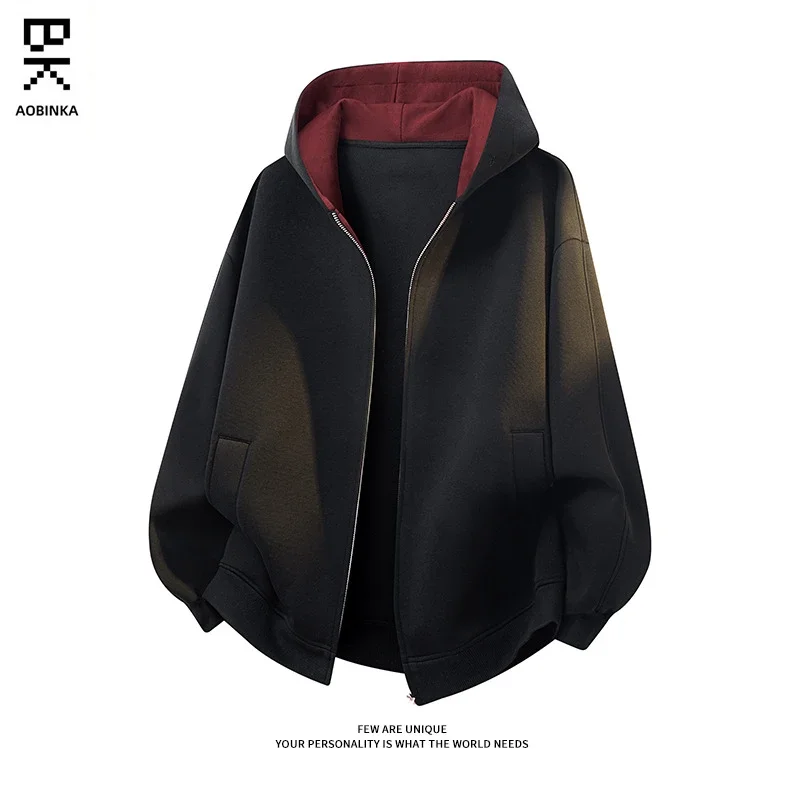 American New Color - Blocked Hoodie