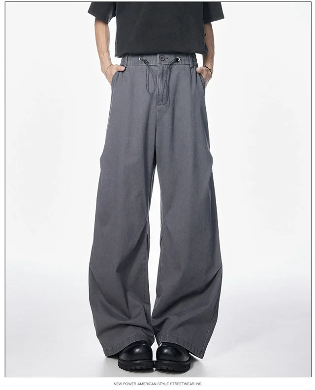 New American Pleated Saber Pants Detail