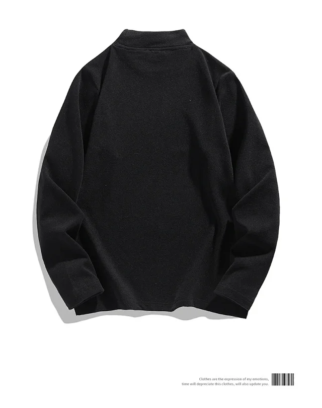 Men's Fleece Thermal Sweatshirt Detail