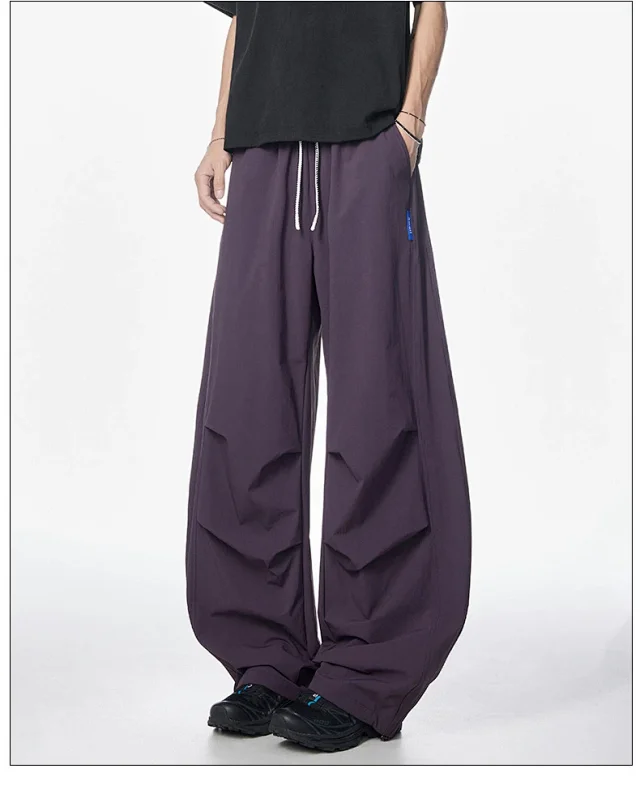 Men's Summer Thin Quick-dry Paratrooper Pants Detail