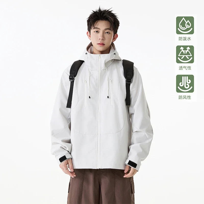 Autumn Outdoor Windproof Jacket for Couples