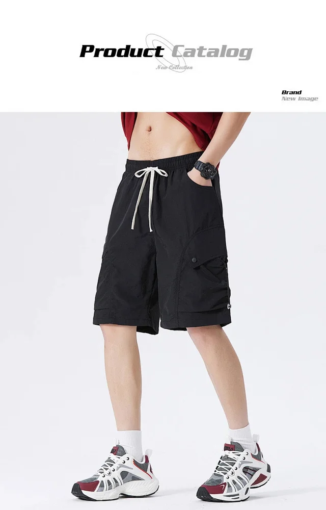 2025 Men's Cargo Shorts: Light, Comfy & Airy Detail