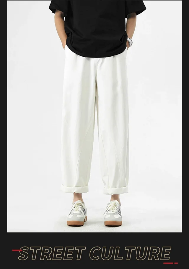 Japanese Men's Work Pants Detail