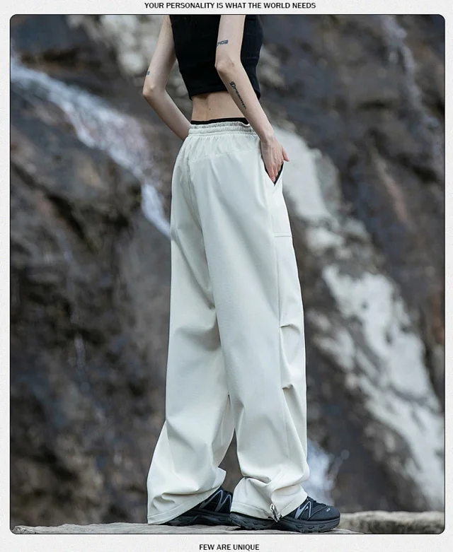 Windproof Waterproof Parachute Pants Detail