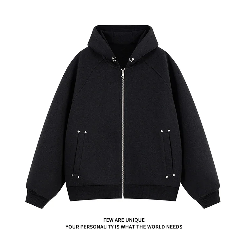 Heavyweight Loose Hoodie for Couples