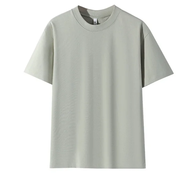 260g Summer Double Yarn Japanese Cotton Unisex Tee Detail